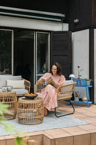 Set de 2 scaune de grădină din rattan Vistdal - Bonami Essentials