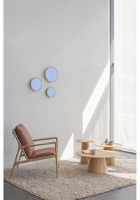 Măsuță auxiliară rotundă din lemn de stejar ø 55 cm Mushroom – Gazzda