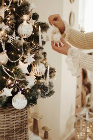 Set 2 coșuri din ratan House Nordic Indo