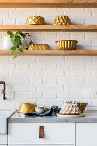 Set de 12 vase din gresie crem Bonami Selection Malia