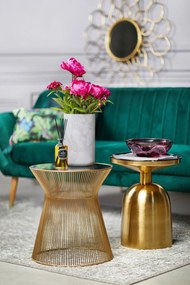 Vază din marmură Zuiver Fajen, alb