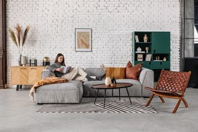 Vază din gresie Bloomingville Jona, înălțime 18 cm