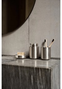 Dozator de săpun lichid argintiu mat din oțel inoxidabil 250 ml Ume Steel – Zone