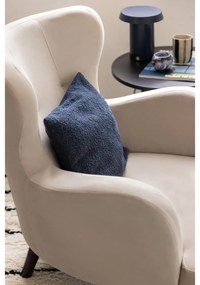 Fotoliu bej wing cu tapițerie din catifea Noemye – Bonami Selection