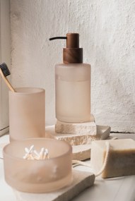 Dozator de săpun lichid bej din sticlă 280 ml Modest – Mette Ditmer Denmark