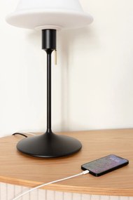 Masă TV bej/în culoare naturală cu aspect de lemn de stejar 140x40 cm Audacious – UMAGE