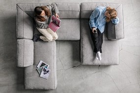 Modul de centru pentru canapea Bonami Selection Fairfield, gri deschis