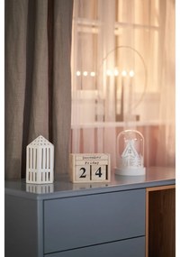 Decorațiune luminoasă de Crăciun albă ø 12,5 cm Kupol – Star Trading