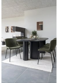 Masă de dining cu blat cu aspect de lemn de frasin 100x220 cm Tirano – House Nordic