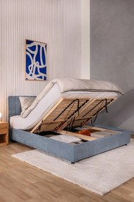 Cutie de depozitare bej din material textil cu capac 35x26x19 cm Soft Storage – Bigso