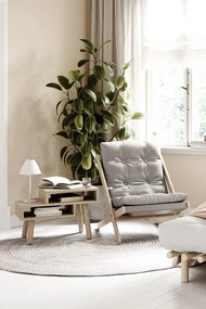 Fotoliu pliabil Karup Design Boogie Raw/Grey