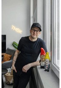 Coș de depozitare din metal Zone Inu, ø 40,6 cm, negru