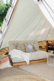 Pernă pentru exterior din plastic reciclat Green Decore Autumn, 45 x 45 cm