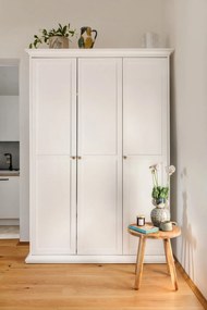 Măsuță auxiliară din lemn de mango Zuiver Dendron, ø 43 cm