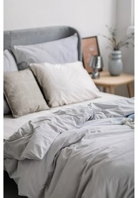 Set 2 fețe de pernă din bumbac satinat Bianca Standard, 50 x 75 cm, bej