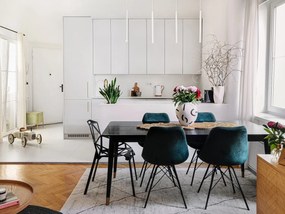 Lustră Sollux Fideus Single, alb