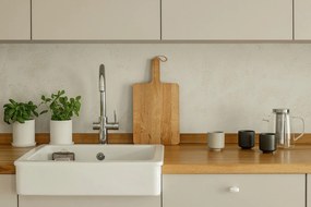 Ghiveci din porțelan Blomus Nona, alb