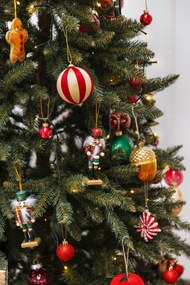 Globuri de Crăciun lucrate manual 12 buc. din sticlă ø 3 cm Mushroom Mini – Sass &amp; Belle