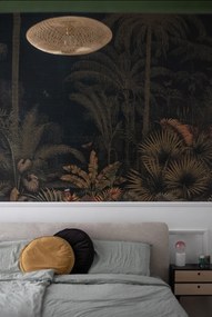 Pat matrimonial bej tapițat fără somieră 180x200 cm Mattis Cord – Meise Möbel