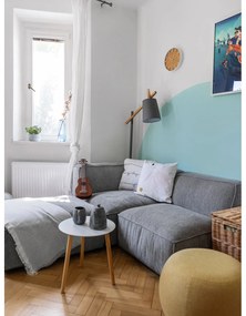 Cană din gresie ceramică Bloomingville Kendra, 500 ml, gri