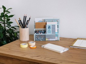 Organizator metalic pentru documente PT LIVING Holder, gri