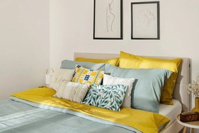 Ceas alarmă cu aspect din lemn Karlsson Tube, 21 x 9 cm