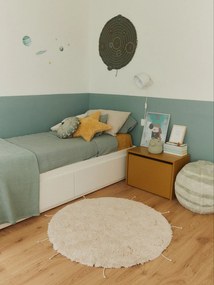 Fotoliu puf pentru copii verde salvie Neptune – Lorena Canals