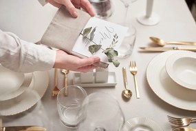 Tacâmuri auriu din oțel inoxidabil 4 buc. – Bloomingville