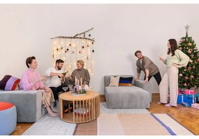 Covor gri deschis țesut manual din amestesc de lână 160x230 cm Minerals – Flair Rugs