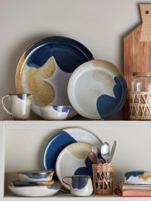 Serviciu de masă 12 buc. din gresie Jules – Bloomingville