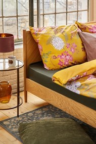 Măsuță auxiliară din alamă BePureHome Goddess, ⌀ 45,5 cm, culoarea bronzului