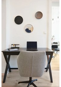 Platou din gresie ceramică Bloomingville Jules, ø 28,5 cm, multicolor