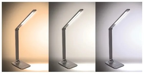 Lampă LED dimabilă cu încărcare fără fir LED/10W/100-240V Solight WO55-G