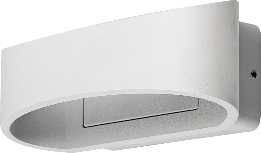 Aplica LED perete exterior IP54 Gerla alb