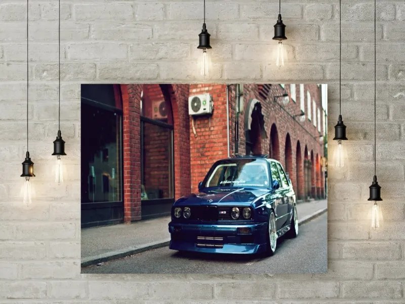 Tablou canvas BMW E30 M 90x60 cm