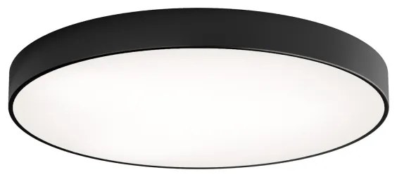 Plafonieră CLARE 6xE27/24W/230V d. 80 cm negru Brilagi