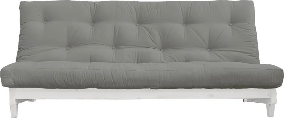 Canapea extensibilă Karup Design Fresh White/Grey