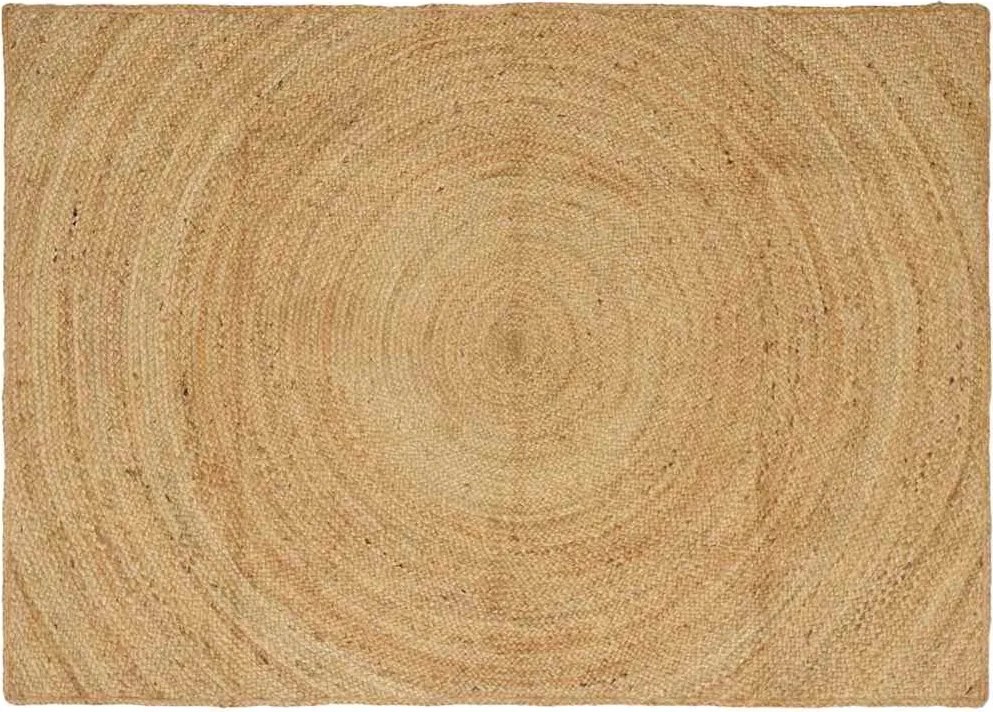 vidaXL Covoare de zonă Dreptunghiular Maro 140 x 200 cm Iută