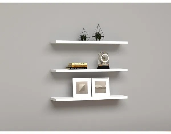 SET 3x raft de perete BOSS alb