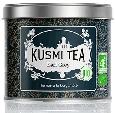 Kusmi Tea, Organic Earl Grey, cutie/doză 100g