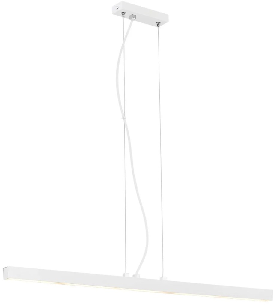 Lustra LED suspendata design minimalist VERMONT alba