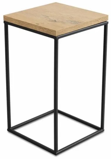 Suport flori BASICLOFT 40x24 negru/maro