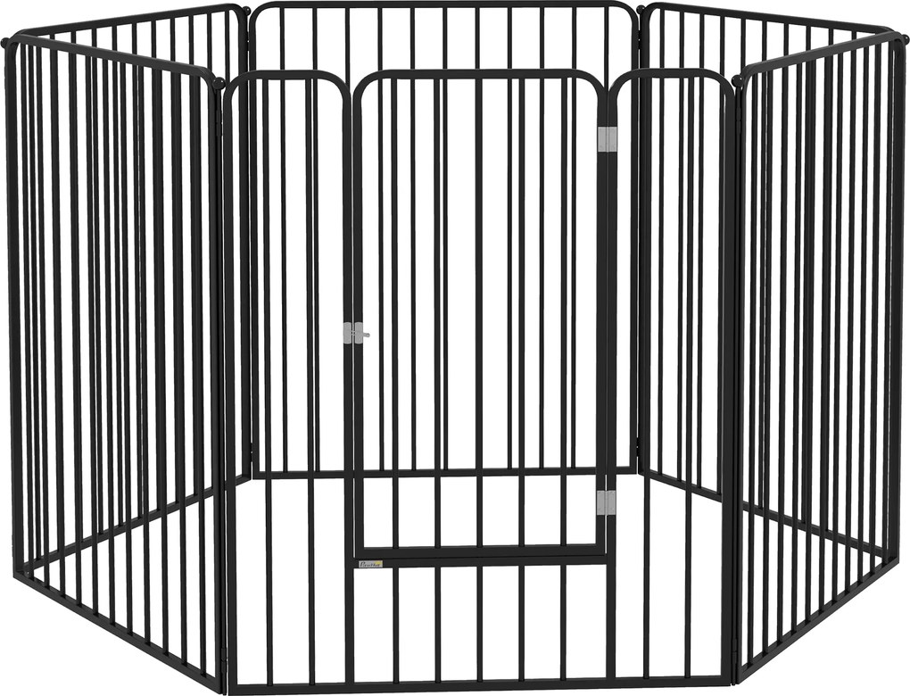 PawHut Tarc de joaca rezistent pentru caini, din 6 panouri | Aosom Romania