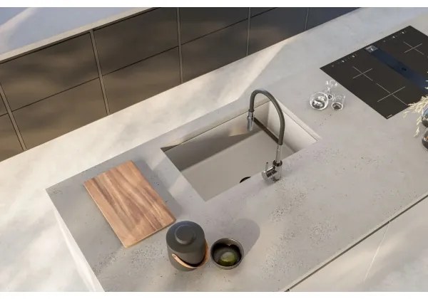 Chiuvetă de bucătărie ALVEUS 1150058 OMNI 75x45 cm alb