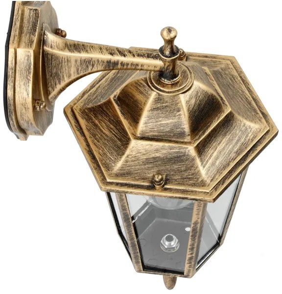 Aplică de exterior 1xE27/60W/230V IP44 aurie
