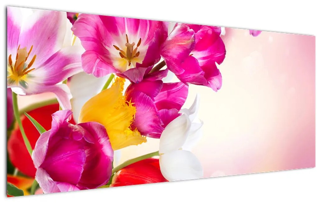 Tablou cu lalele (120x50 cm)