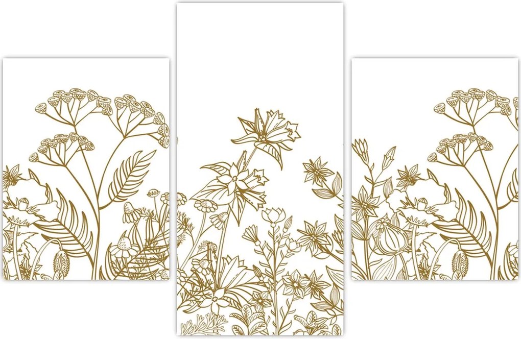 Tablou - Flori de câmp (90x60 cm)