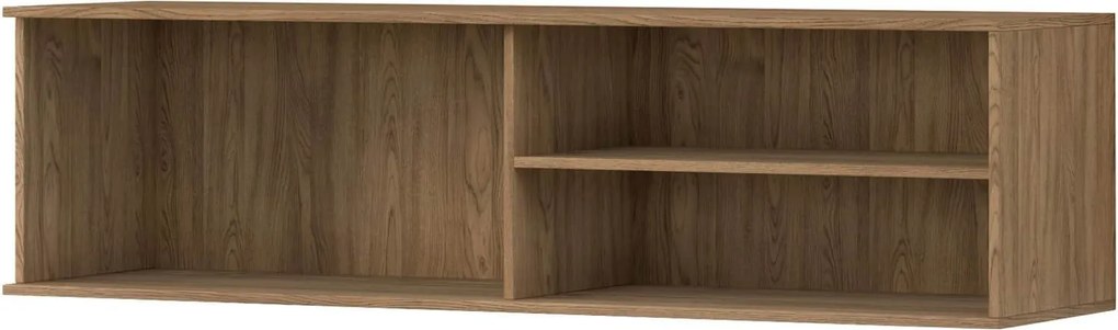 Comodă TV lemn masiv Suspendată Sia Nature, 150 × 40 × 40 cm