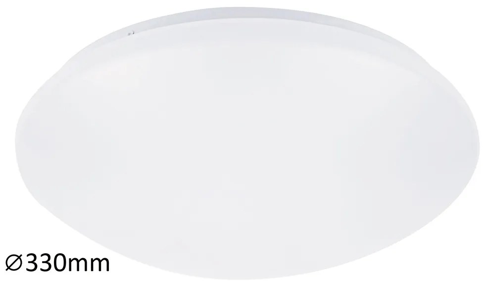 Plafoniera LED moderna pentru baie cu protectie IP44 Lucas 3438 RX