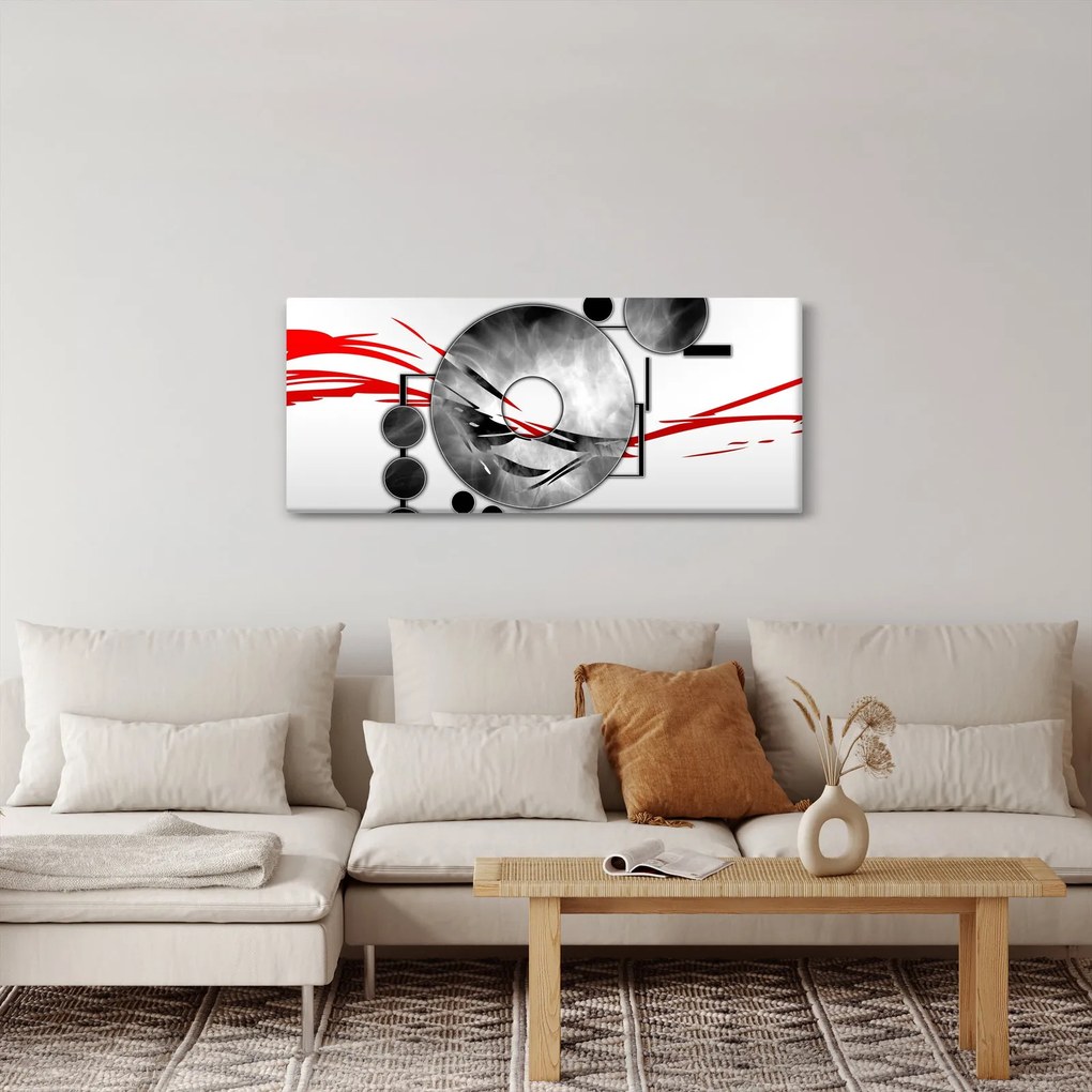 Tablou abstract (120x50 cm)